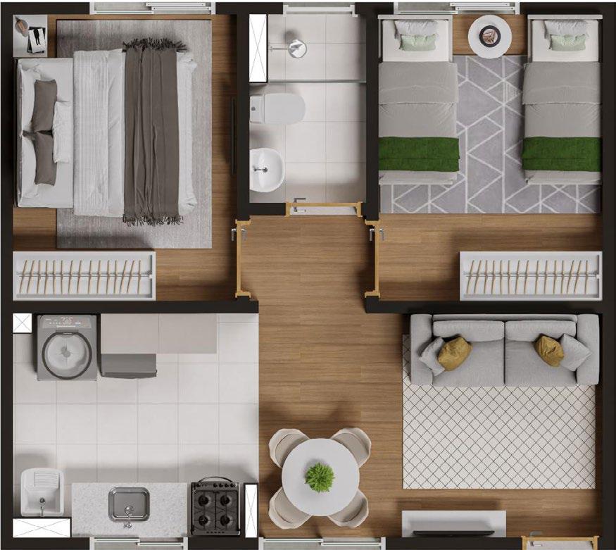 Imagem Apartamento com 2 Quartos à Venda, 41 m²em Vila Virgínia - Ribeirão Preto
