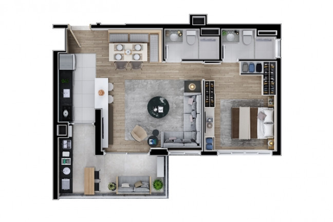 Imagem Apartamento com 2 Quartos à Venda, 65 m² em Paraíso - São Paulo