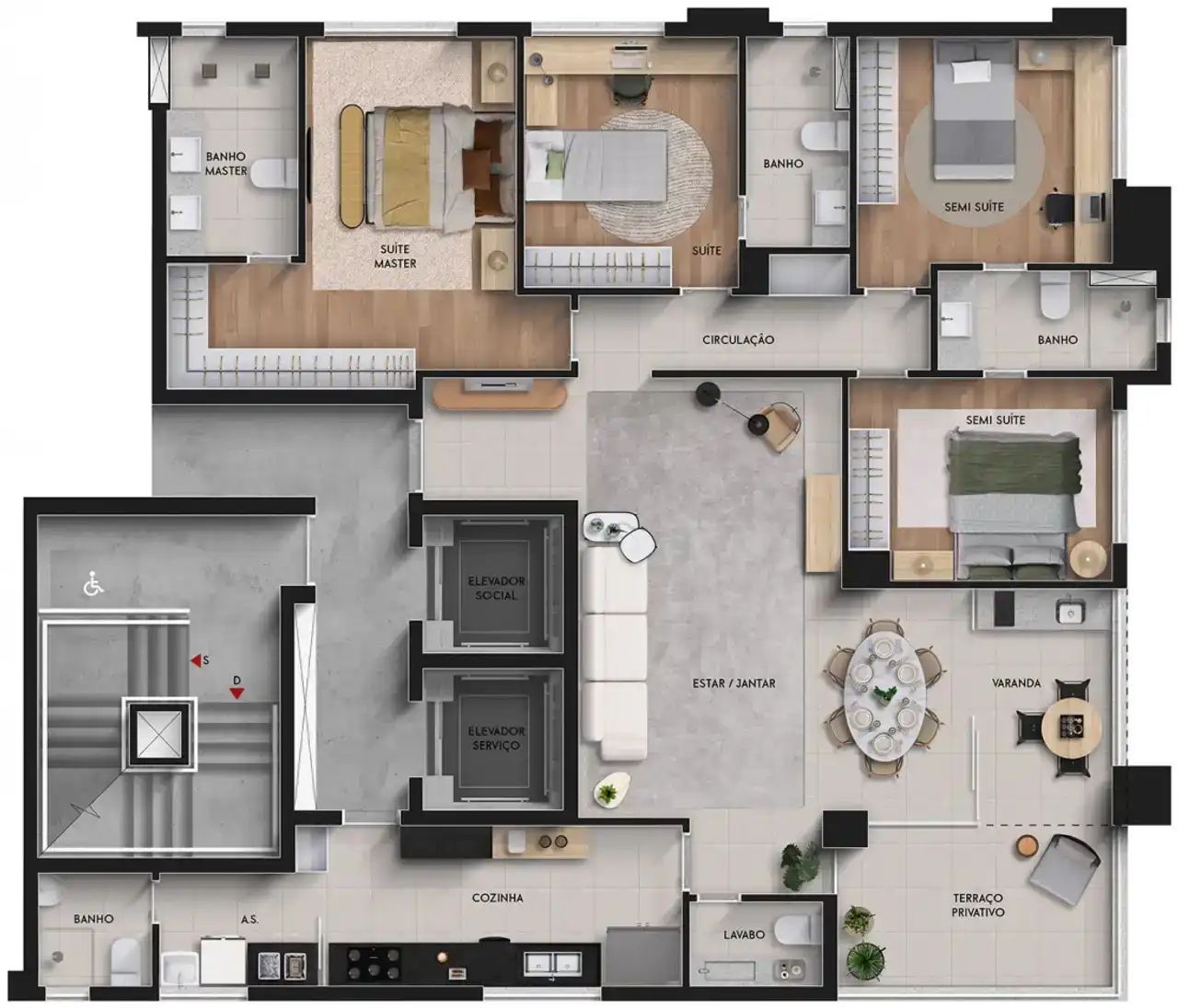 Imagem Apartamento com 4 Quartos à Venda, 126 m²em Savassi - Belo Horizonte
