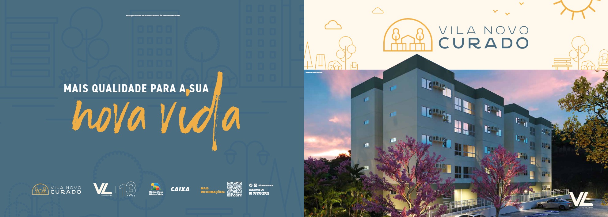 Imagem Apartamento com 2 Quartos à Venda, 52 m²em Curado - Jaboatão dos Guararapes