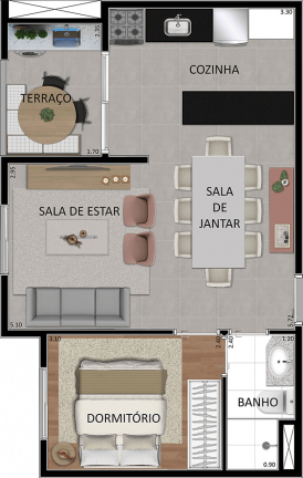 Imagem Apartamento com 2 Quartos à Venda, 43 m² em Vila Gustavo - São Paulo