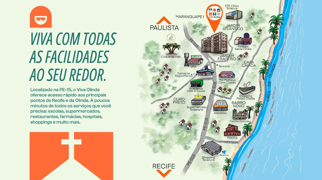Imagem Apartamento com 2 Quartos à Venda, 47 m² em Fragoso - Paulista