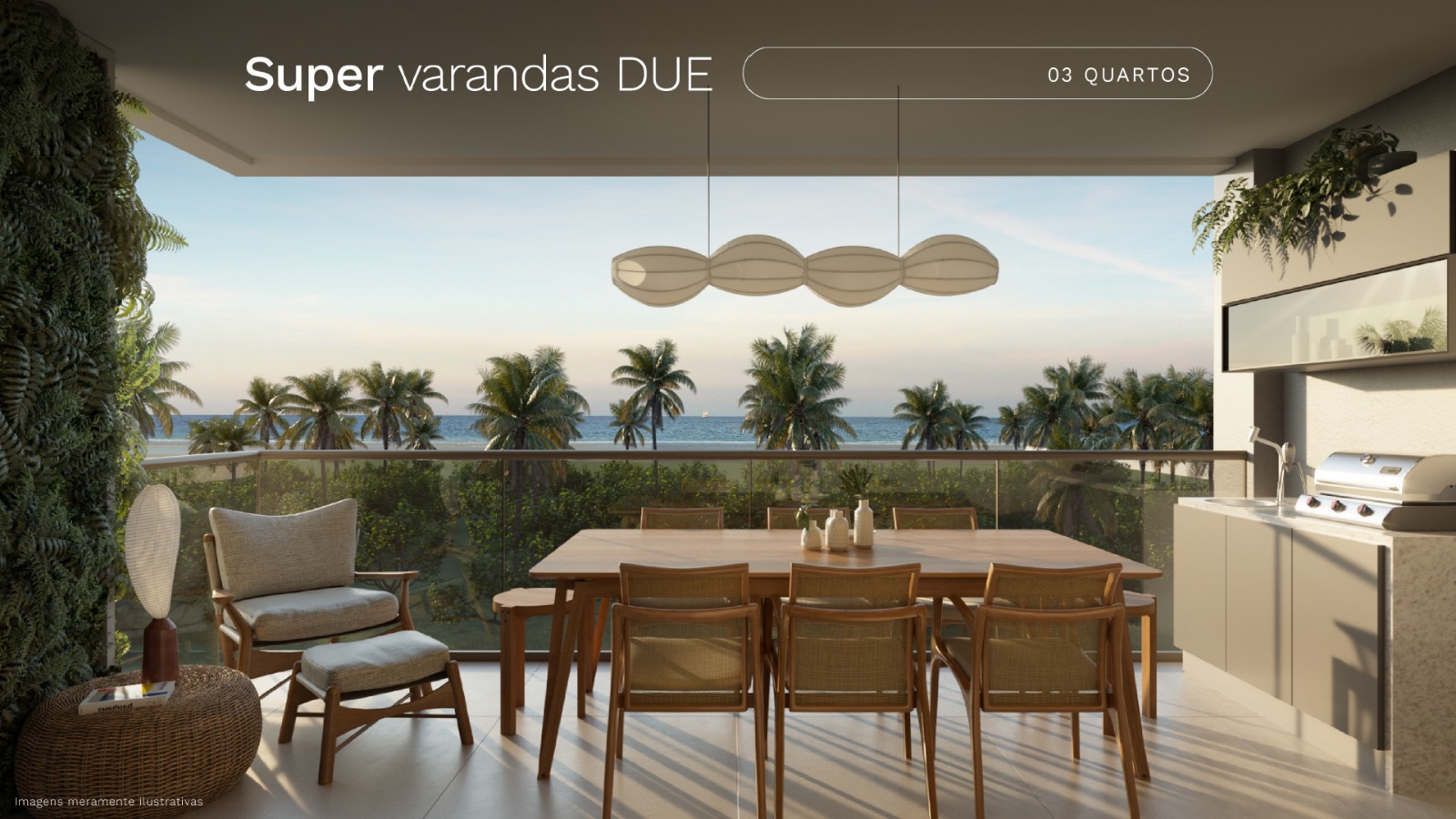 Imagem Apartamento com 2 Quartos à Venda, 101 m²em Praia dos Carneiros - Tamandaré