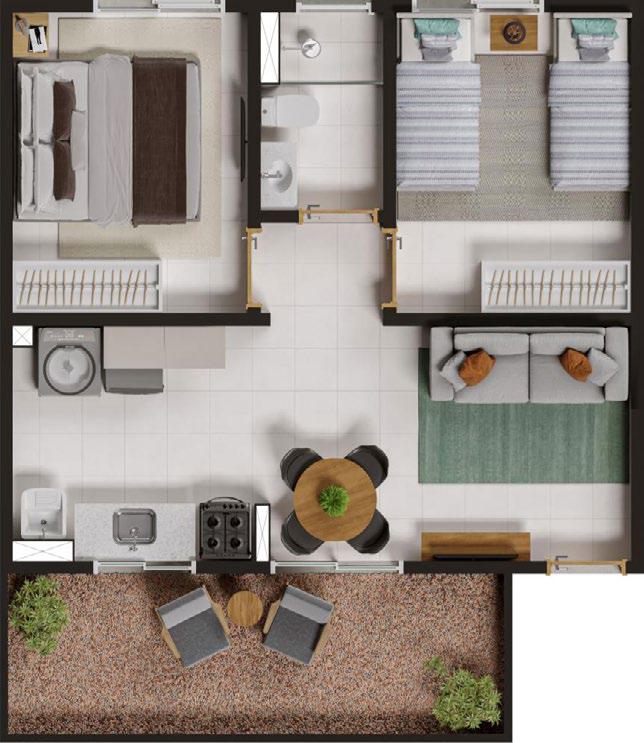 Imagem Apartamento com 2 Quartos à Venda, 41 m²em Vila Virgínia - Ribeirão Preto
