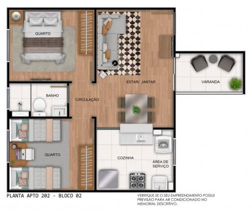 Imagem Apartamento com 2 Quartos à Venda, 50 m² em Pitimbu - Natal Imagem Apartamento com 2 Quartos à Venda, 50 m² em Pitimbu - Natal