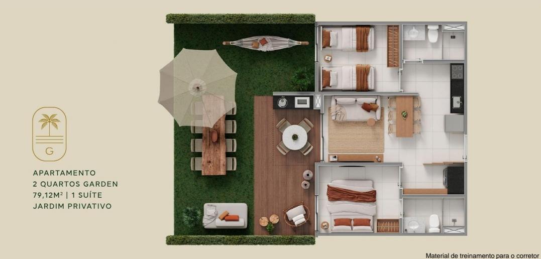 Imagem Studio com 1 Quarto à Venda, 25 m² em Praia dos Carneiros - Tamandaré Imagem Studio com 1 Quarto à Venda, 25 m² em Praia dos Carneiros - Tamandaré