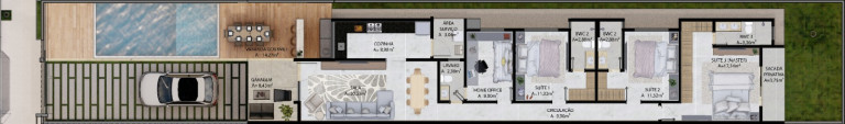 Imagem Casa com 4 Quartos à Venda,  em Urucunema - Eusébio