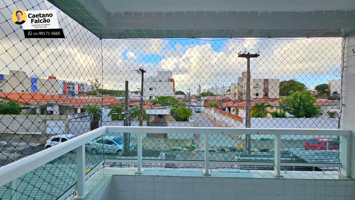 Apartamento com 2 Quartos para Alugar, 65 m² em Bancários - João Pessoa