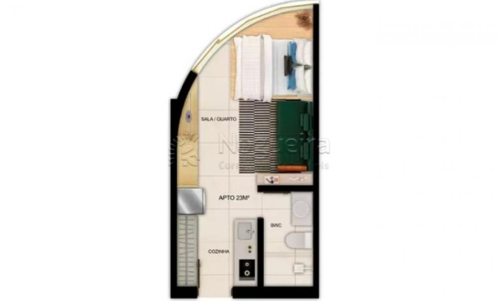 Imagem Apartamento com 1 Quarto à Venda, 23 m² em Recife - Recife Imagem Apartamento com 1 Quarto à Venda, 23 m² em Recife - Recife