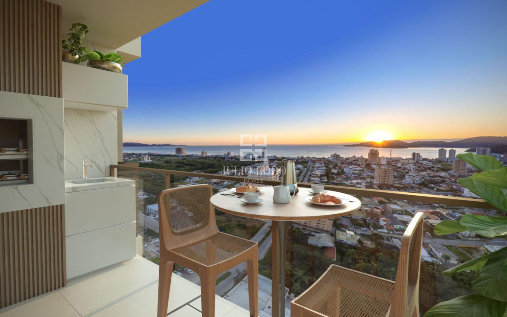 Apartamento com 3 Quartos à Venda, 110 m² em Parque Perequê - Porto Belo
