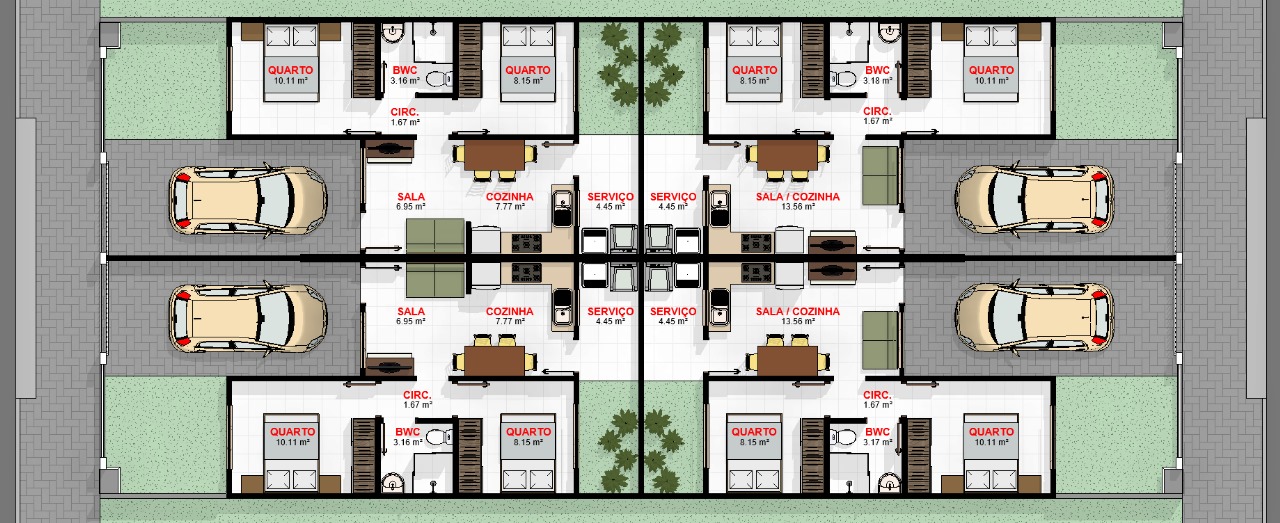 Imagem Casa com 2 Quartos à Venda, 54 m²em Praia Armação - Penha Imagem Casa com 2 Quartos à Venda, 54 m²em Praia Armação - Penha