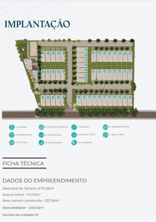 Imagem Casa de Condomínio com 3 Quartos à Venda, 100 m² em Coité - Eusébio