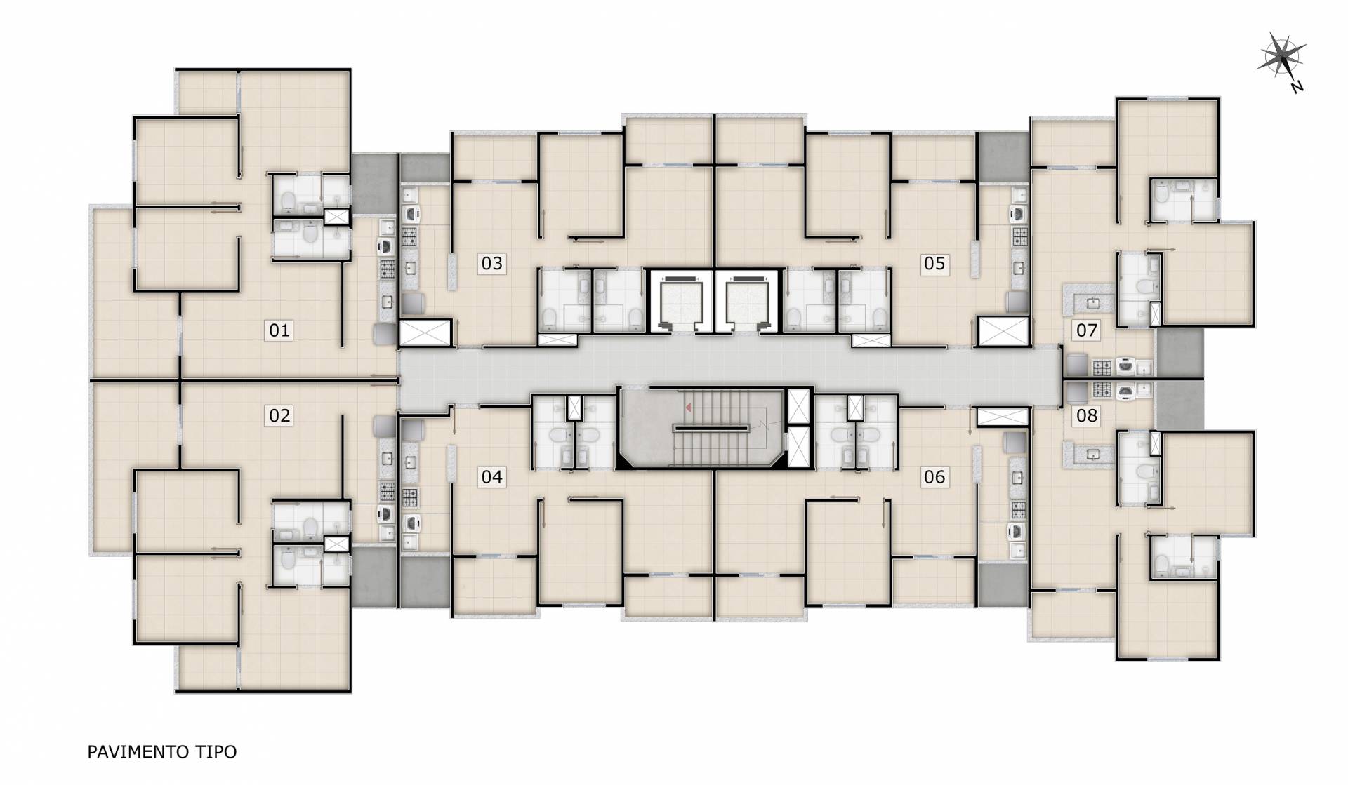 Imagem Apartamento com 2 Quartos à Venda, 59 m² em Praia de Itaparica - Vila Velha