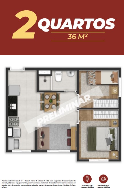 Imagem Apartamento com 2 Quartos à Venda, 38 m² em Vila Campanela - São Paulo Imagem Apartamento com 2 Quartos à Venda, 38 m² em Vila Campanela - São Paulo
