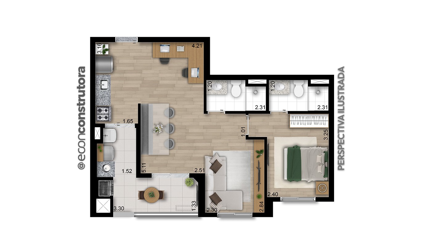 Imagem Apartamento com 2 Quartos à Venda, 49 m² em Chácara Califórnia - São Paulo Imagem Apartamento com 2 Quartos à Venda, 49 m² em Chácara Califórnia - São Paulo