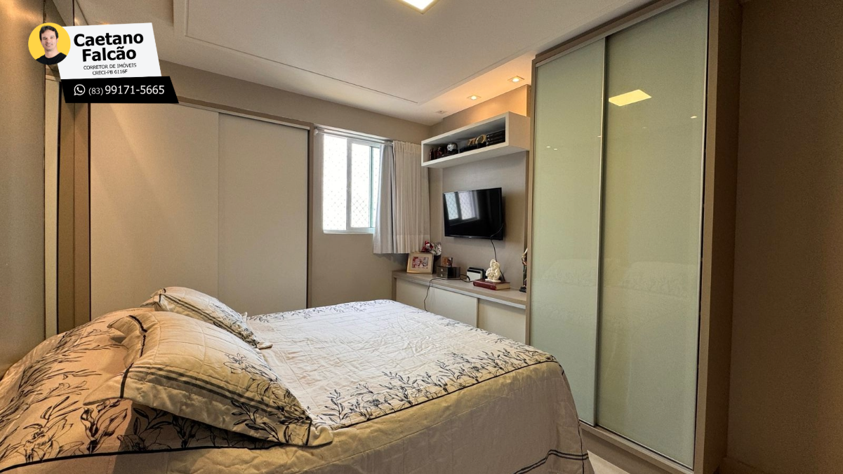 Imagem Apartamento com 3 Quartos à Venda, 90 m² em Brisamar - João Pessoa
