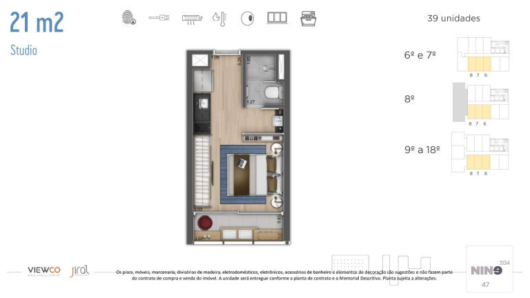 Imagem Apartamento com 1 Quarto à Venda, 32 m² em Jardim Paulista - São Paulo