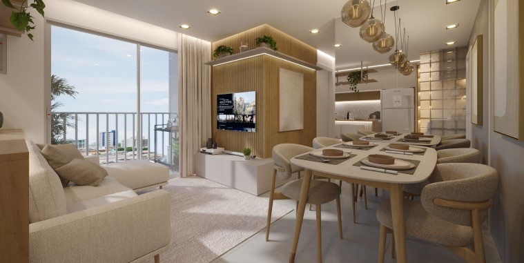 Imagem Apartamento com 2 Quartos à Venda, 45 m² em - Imagem Apartamento com 2 Quartos à Venda, 45 m² em -