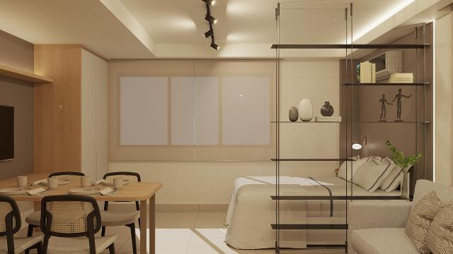 Imagem Flat com 1 Quarto à Venda, Locação ou Temporada, 24 m²em Boa Viagem - Recife