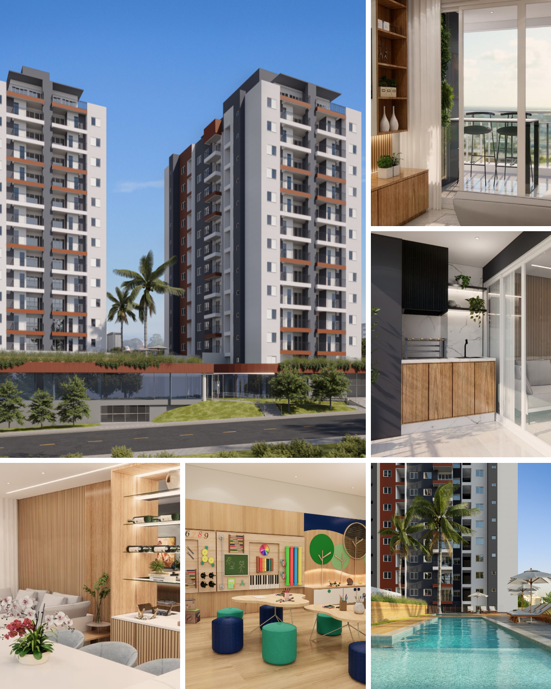 Apartamento com 2 Quartos à Venda, 54 m² em Centro - Diadema