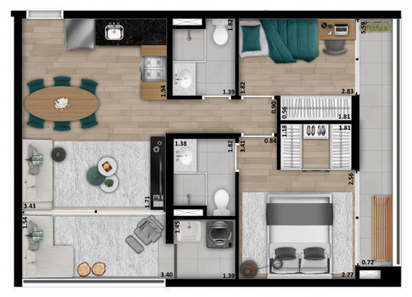 Imagem Apartamento com 3 Quartos à Venda, em Sumarezinho - São Paulo Imagem Apartamento com 3 Quartos à Venda, em Sumarezinho - São Paulo