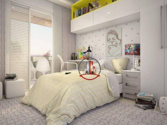 Imagem Apartamento com 3 Quartos à Venda, 127 m² em Guilhermina - Praia Grande