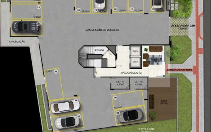 Imagem Apartamento com 2 Quartos à Venda, 68 m² em Brasília - Criciúma Imagem Apartamento com 2 Quartos à Venda, 68 m² em Brasília - Criciúma