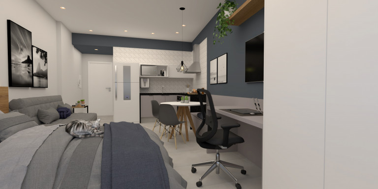 Imagem Loft com 1 Quarto à Venda, 32 m² em Centro - Rio de Janeiro