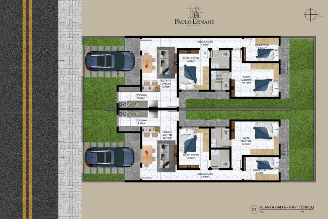 Imagem Casa com 3 Quartos à Venda, 85 m² em Pacheco - Caucaia