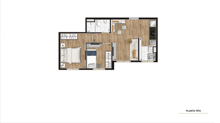 Imagem Apartamento com 2 Quartos à Venda, 41 m² em Parque Arariba - São Paulo Imagem Apartamento com 2 Quartos à Venda, 41 m² em Parque Arariba - São Paulo