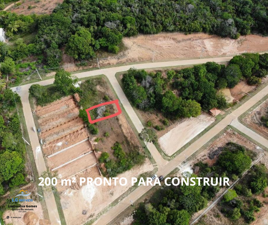 Imagem Terreno em Condomínio à Venda, 200 m²em Açu Torre - Mata de São João Imagem Terreno em Condomínio à Venda, 200 m²em Açu Torre - Mata de São João
