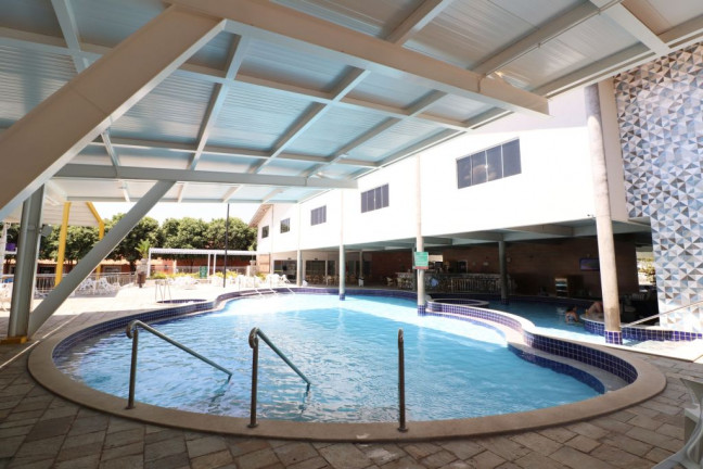 Imagem Flat com 1 Quarto para Temporada, 39 m² em Chácara Roma - Caldas Novas