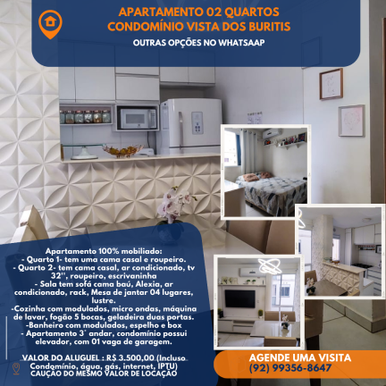 Imagem Apartamento com 2 Quartos para Alugar, 42 m² em Colônia Terra Nova - Manaus Imagem Apartamento com 2 Quartos para Alugar, 42 m² em Colônia Terra Nova - Manaus