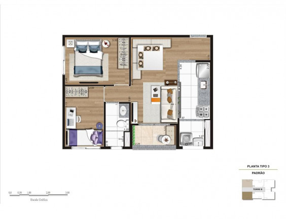 Imagem Studio à Venda, 44 m² em Limão - São Paulo