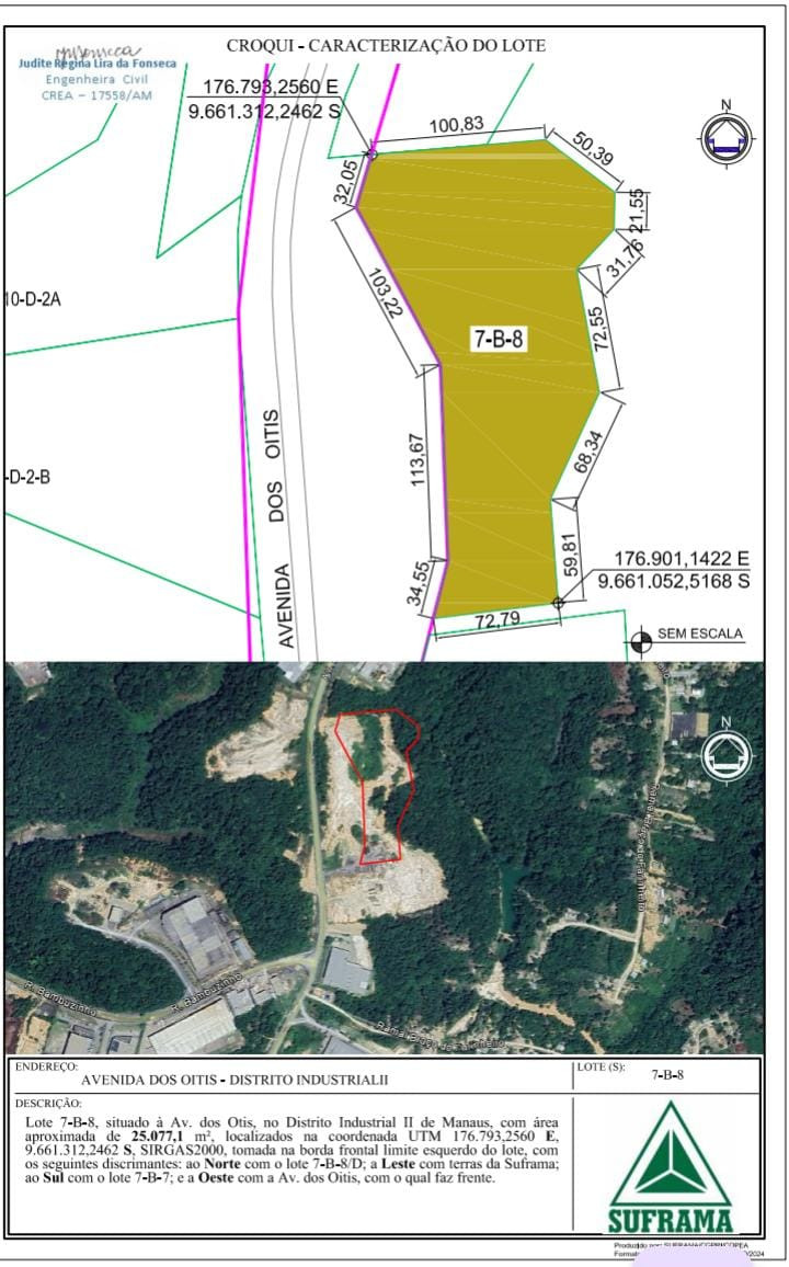 Terreno à Venda, 25.000 metro em Distrito Industrial II - Manaus