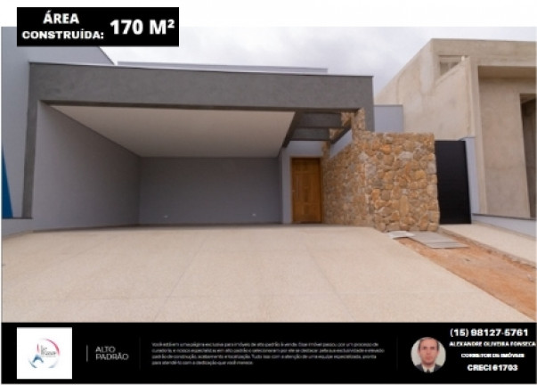 Casa de Condomínio com 3 Quartos à Venda, 170 m² em Aparecidinha - Sorocaba
