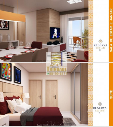 Imagem Apartamento com 2 Quartos à Venda, 55 m² em Jardim Eldorado - São Luís