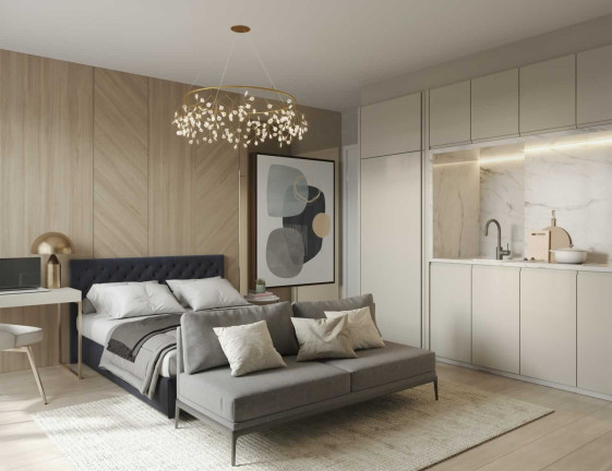 Imagem Apartamento com 2 Quartos à Venda, 29 m²em Perdizes - São Paulo