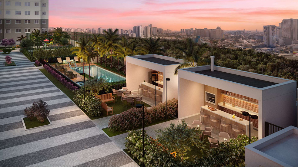 Apartamento com 2 Quartos à Venda, 49 m²em Várzea da Barra Funda - São Paulo