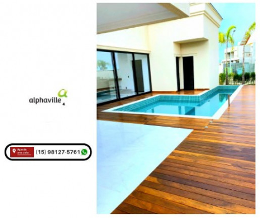 Imagem Casa de Condomínio com 3 Quartos à Venda, 310 m² em Alphaville Nova Esplanada - Votorantim