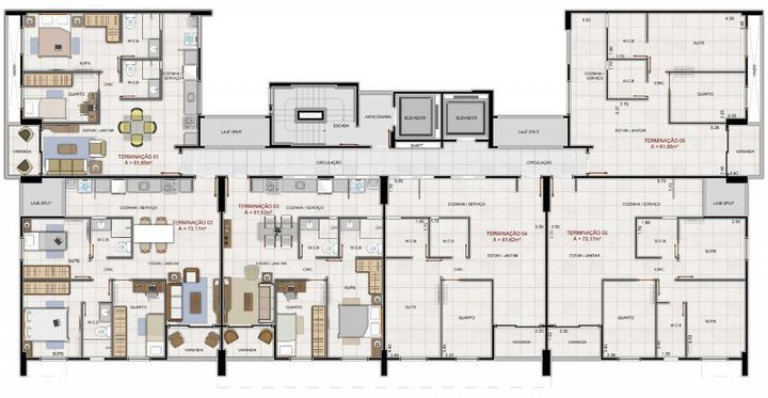 Imagem Apartamento com 3 Quartos à Venda, 75 m²em Jatiúca - Maceió