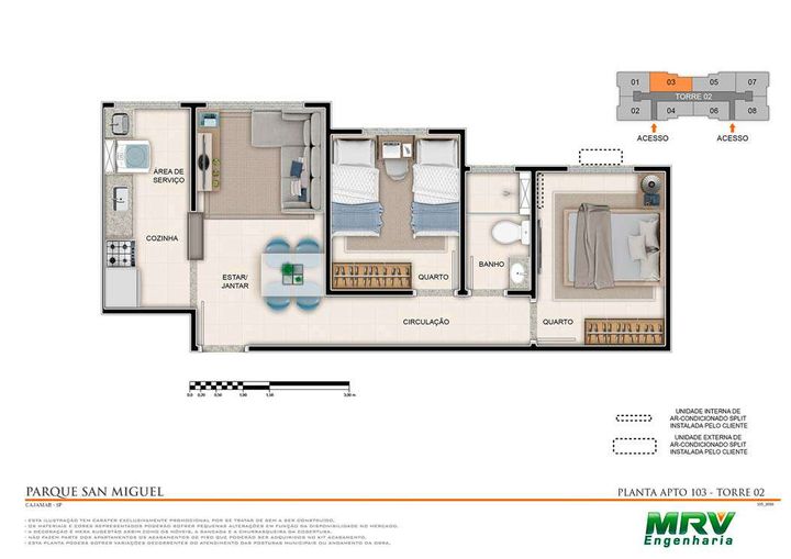 Imagem Apartamento com 2 Quartos à Venda, 43 m² em Portais Dos Ipês - Cajamar Imagem Apartamento com 2 Quartos à Venda, 43 m² em Portais Dos Ipês - Cajamar