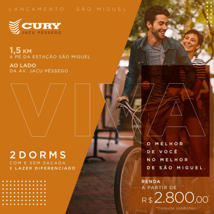 Apartamento com 2 Quartos à Venda, 43 m² em Vila Jacuí - São Paulo