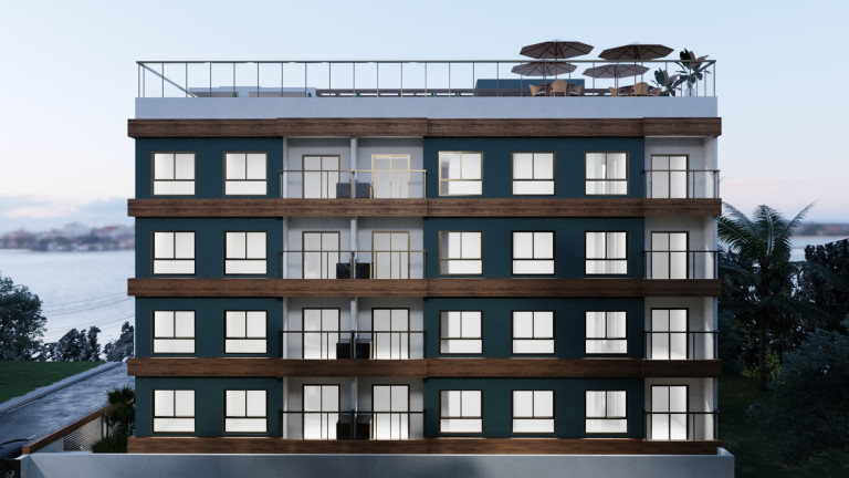 Flat com 1 Quarto à Venda, 33 m² em Rua Sergipe - Tamandaré