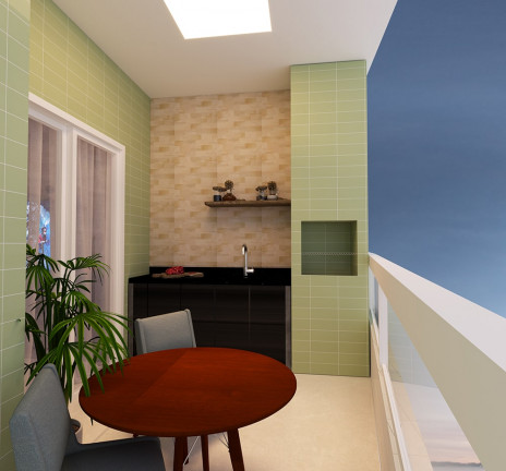 Imagem Apartamento com 2 Quartos à Venda, 61 m² em Caiçara - Praia Grande