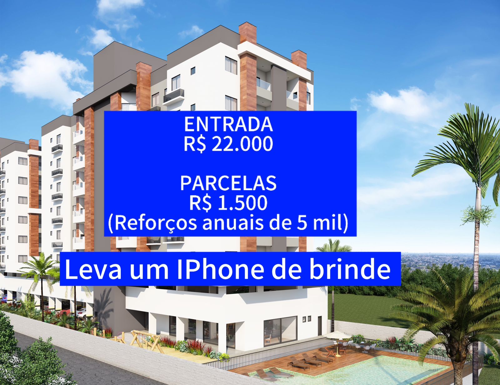 Imagem Apartamento com 2 Quartos à Venda, 52 m²em Centro - Tijucas