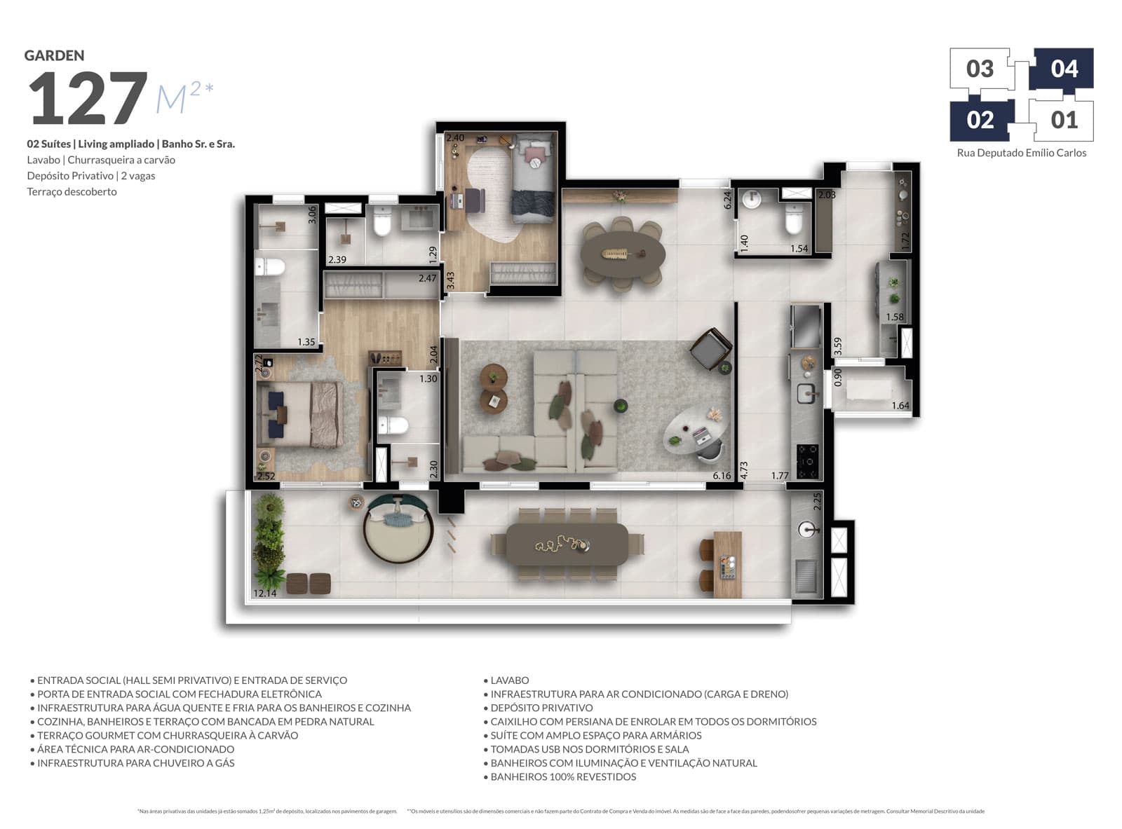 Imagem Apartamento com 3 Quartos à Venda, 117 m² em Vila Campesina - Osasco