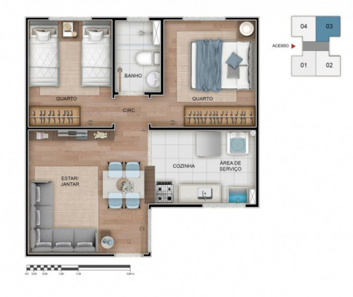 Imagem Apartamento com 2 Quartos à Venda, 43 m² em Castanheira (Barreiro) - Belo Horizonte Imagem Apartamento com 2 Quartos à Venda, 43 m² em Castanheira (Barreiro) - Belo Horizonte
