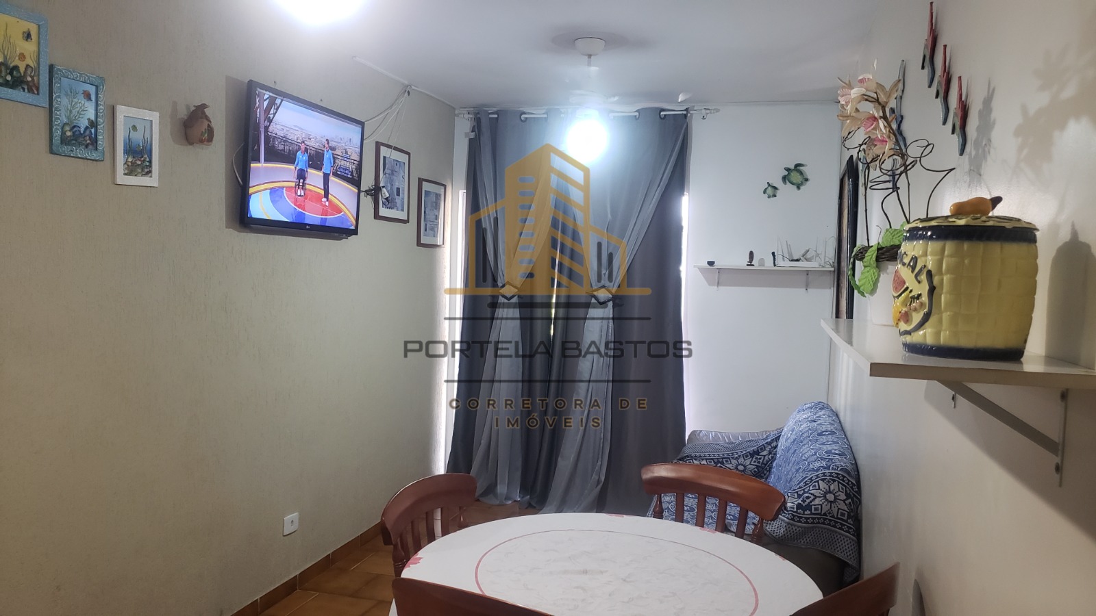 Apartamento com 1 Quarto para Temporada, 44 m²em Praia Grande - Ubatuba