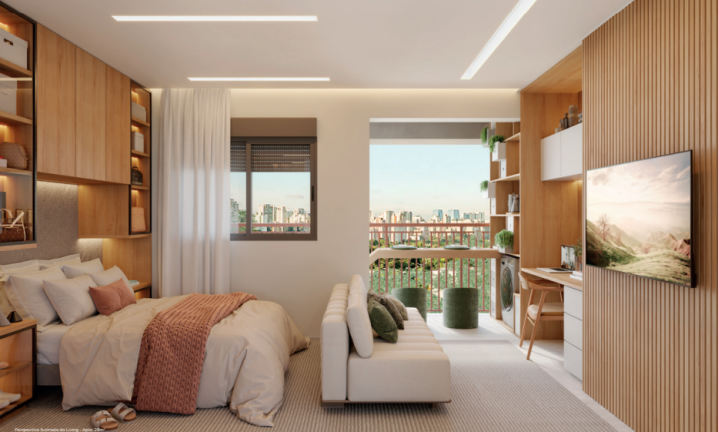 Imagem Apartamento com 2 Quartos à Venda, 43 m² em Brooklin Paulista - São Paulo Imagem Apartamento com 2 Quartos à Venda, 43 m² em Brooklin Paulista - São Paulo